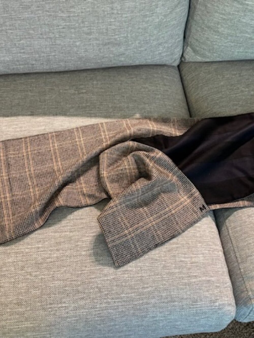 Cashmere and Wool Reversible Scarf